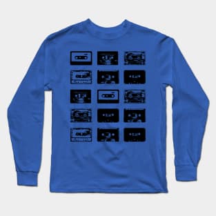 C90 Audio Cassette Tapes Long Sleeve T-Shirt